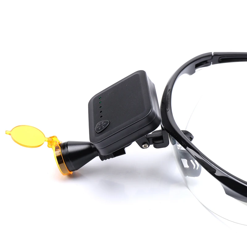 Wireless Portable Head Light Plastic Frame Dental Surgical Operation Headlight Medical Headlamp Dental Laboratory