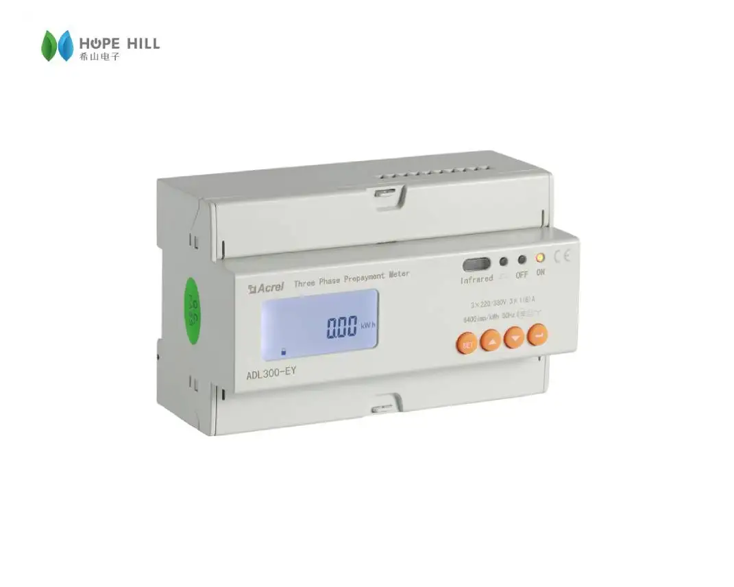 Acrel ADL300-EY предоплатный счетчик энергии RF микросхемой чипом микропроцессорные карты заряжать кВтч метр 3 фазы din rail RS485 Lora nb-iot предоплата измеритель мощности