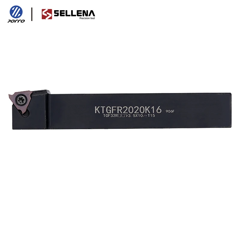 KTGFR KTGFL 1616H16 2020K16 External Grooving Tool Holder KTGFR2020K16 Carbide Turning Lathe Cutter Boring Bar for TGF32R insert