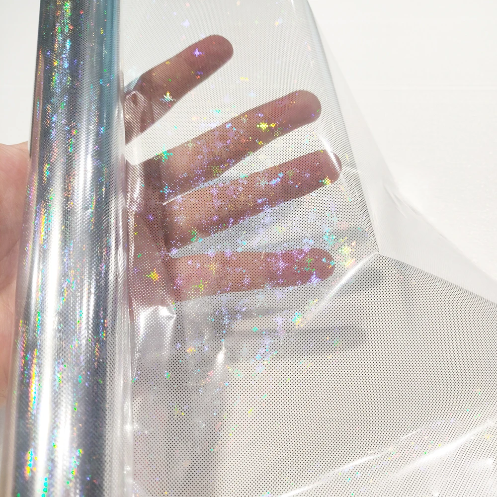 Flash Heat transfer laser foil for clothing/shoes/bag/pants/packing/car,Heat Transfer Vinyl Roll