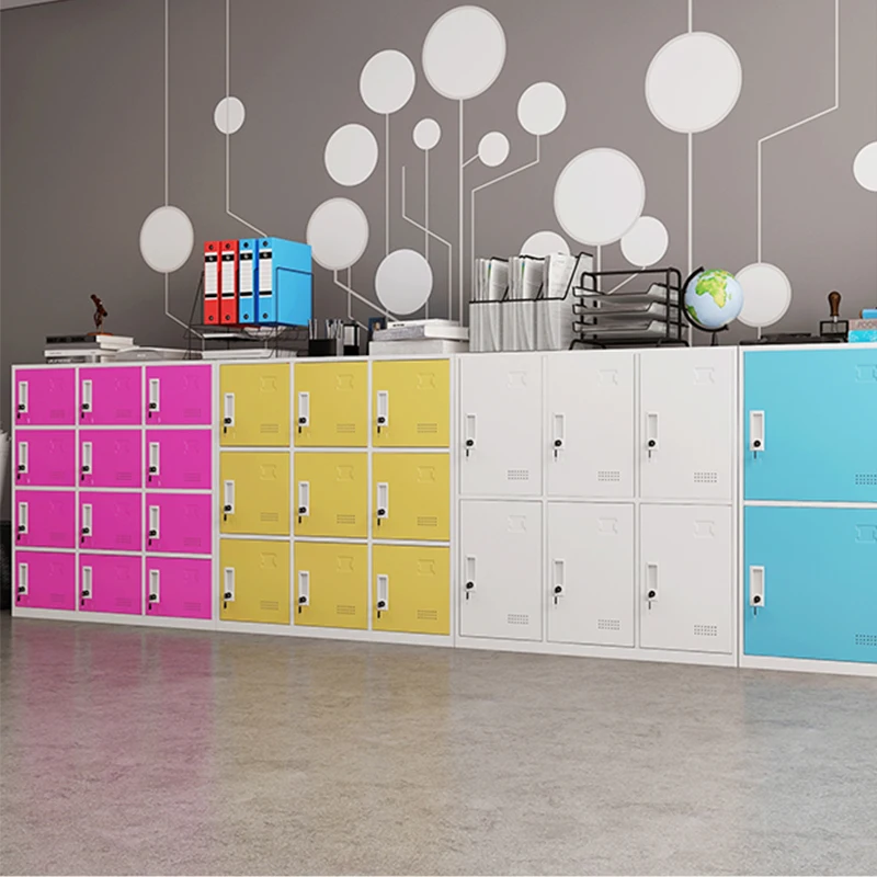 Youbai Metal Locker Mini Steel Short Locker Kids Adults Small Lockers With Keys Gym Changing Room School Cabinet