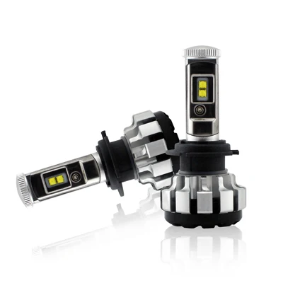  Автомобильные фары Turbo T1S комплект светодиодных противотуманных фар H4 H7 H11 9004 9007 светодиодные 80 Вт лм для автомобилей грузовиков