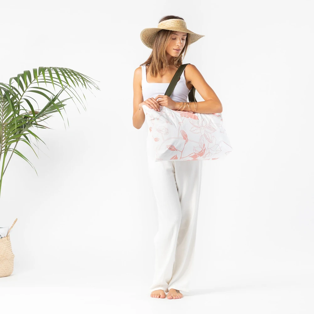 New arrival 2023 Waterproof special fabric reversible tyvek shopping bag Custom handbag Tote dupont Paper tyvek bag