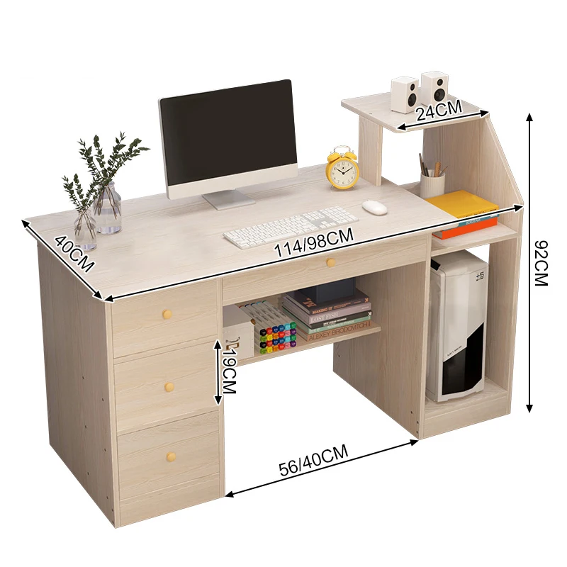 High-Quality Hot-Selling Advanced Waterproof  Termites Resistance Melamine Board Cheap Computer Desk