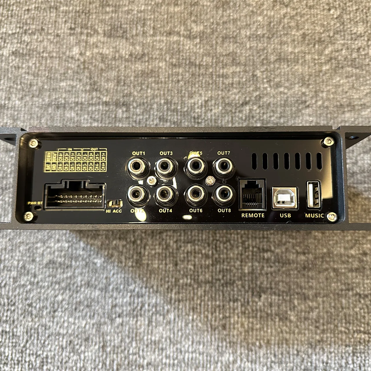 Car Audio Modified DSP Android Before After Tuning The Sound Field High Bass Full-frequency Adjustment Processor with Bluetooth