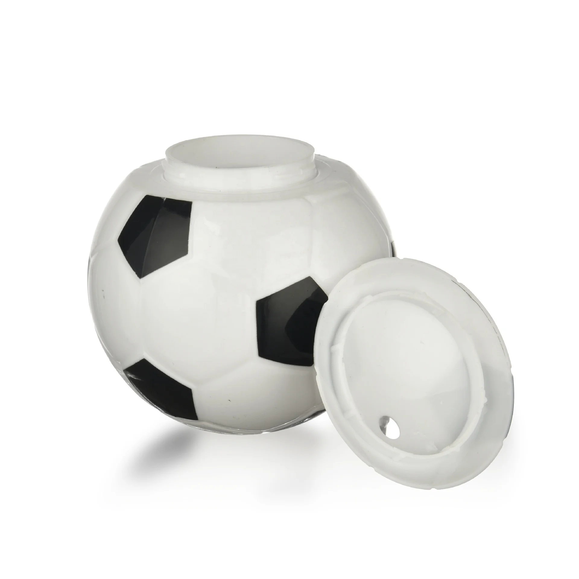 Hot Selling 15oz Soccer  Football Basketball Golf Shaped Plastic Drinking Ball Cup With Straw Disco Ball Cup