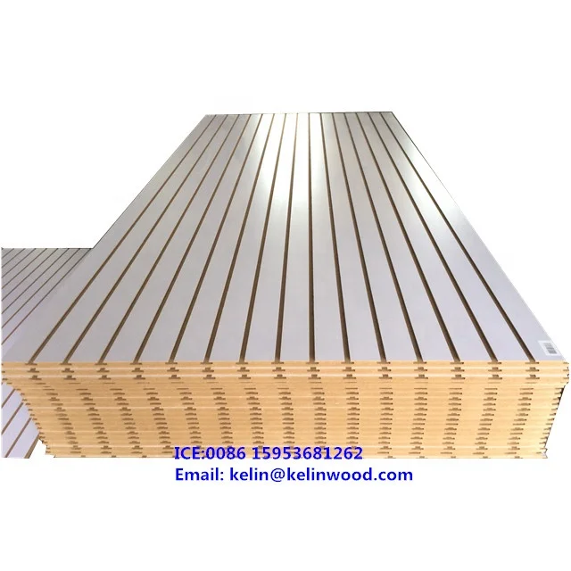 CHEAP MDF SLAT WALL PANEL MDF SLOT BOARD HIGH QUALITY