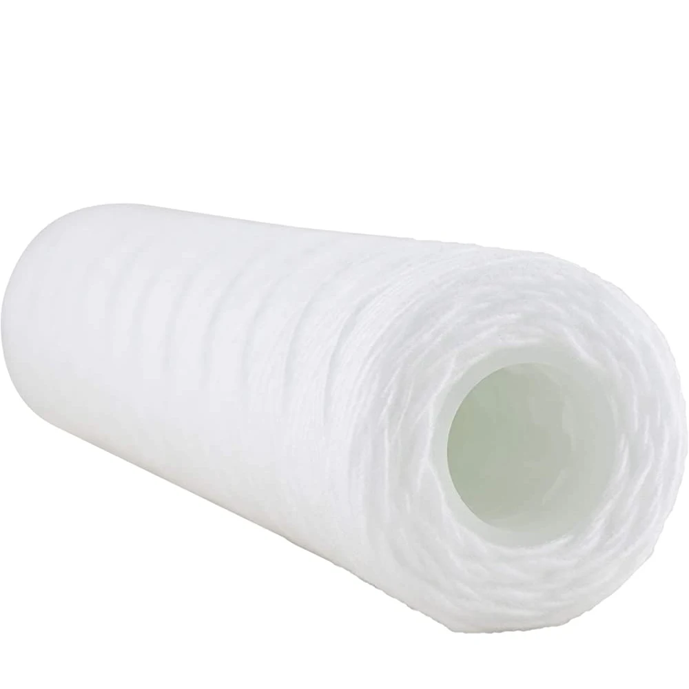 5 Micron 10 20 30 40 Inch Fiberglass String Wound Filter Cartridge Sediment Water Cartridge