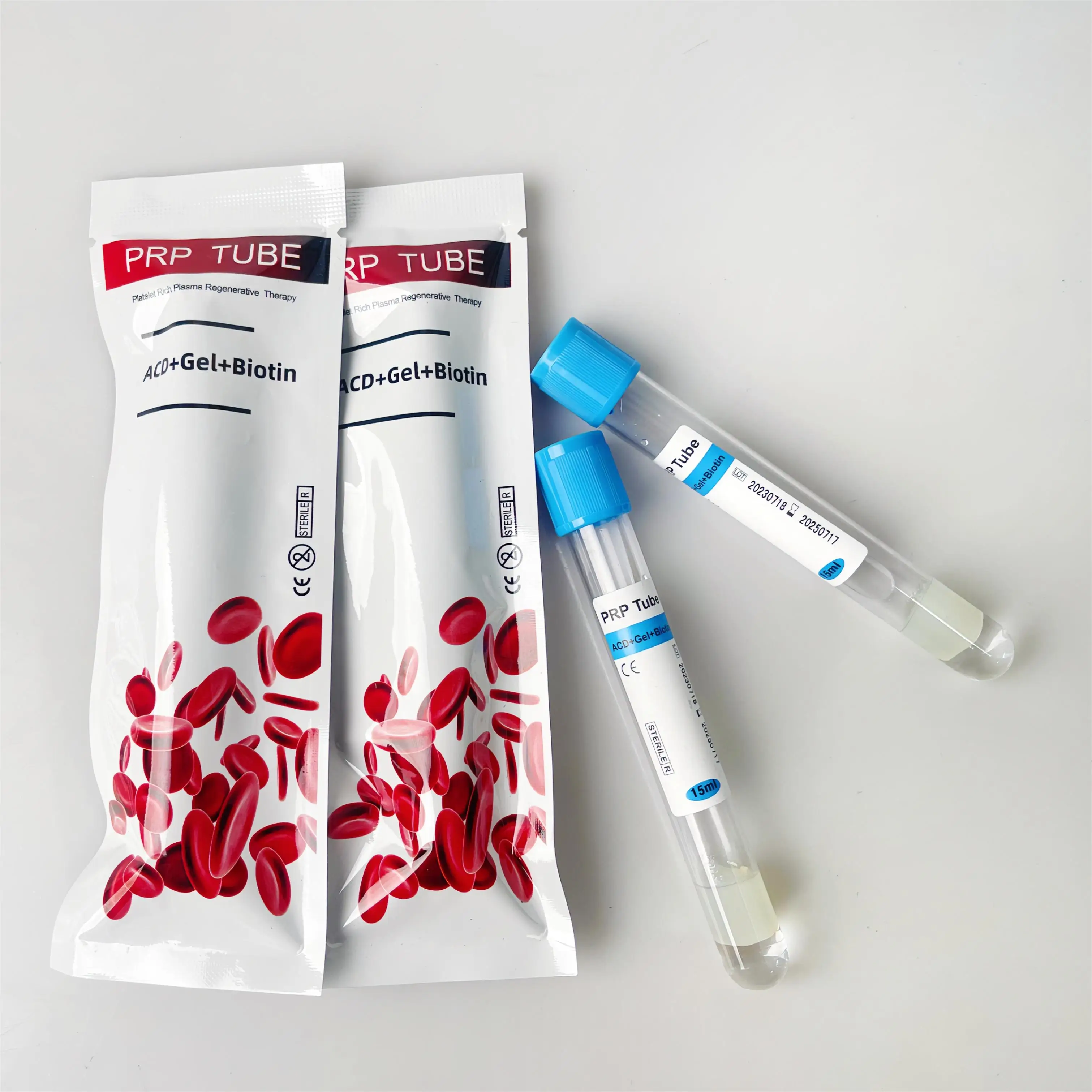 Rich Plasma Separation PRP Tube with ACD Gel boitin for hair /OZM vacuum blood collection tube