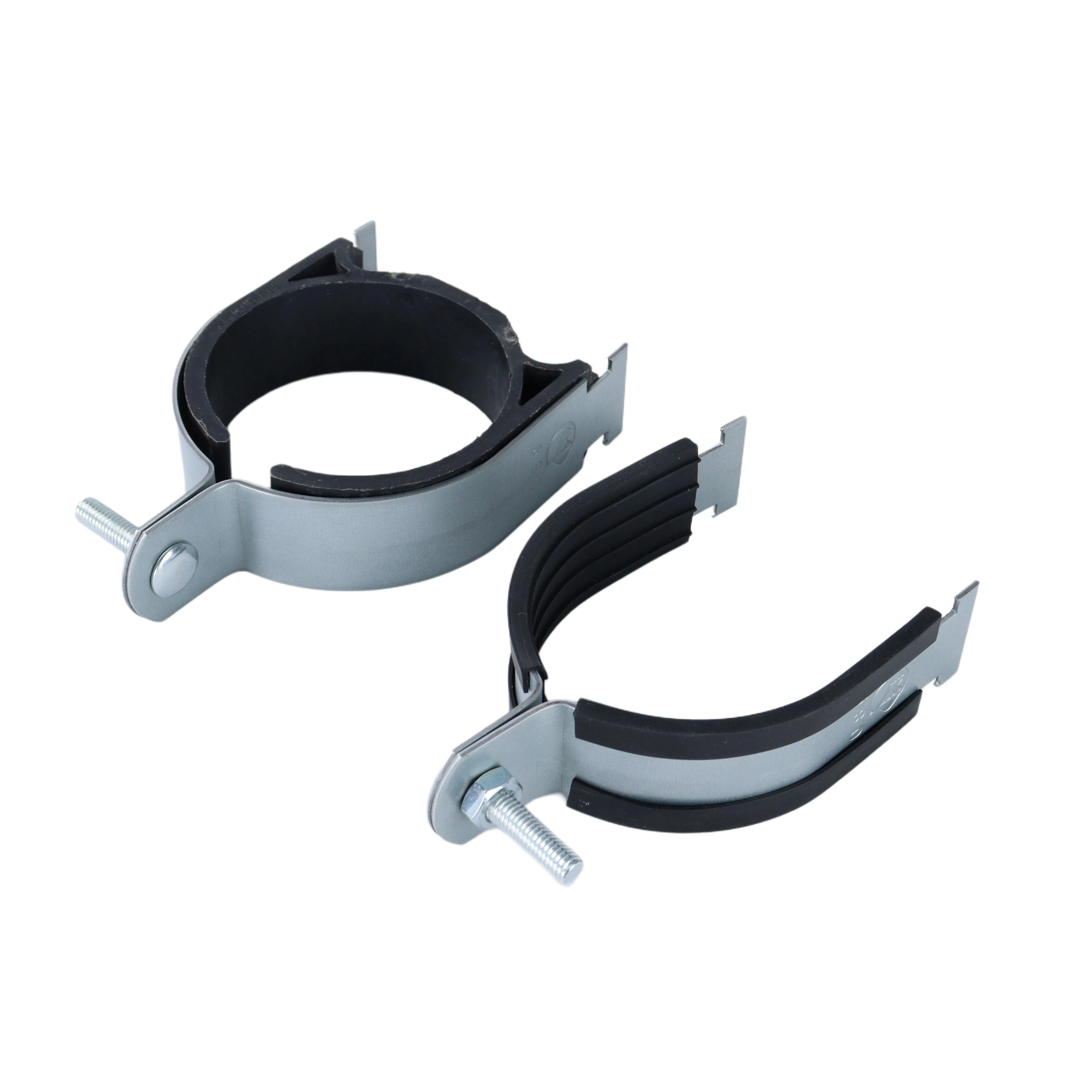 Best Selling Wall Mount Dn15-dn300 P Type Pipe Clamp Hanger Zinc Galvanizing Carbon Steel Pipes Clamp For Copper Tube