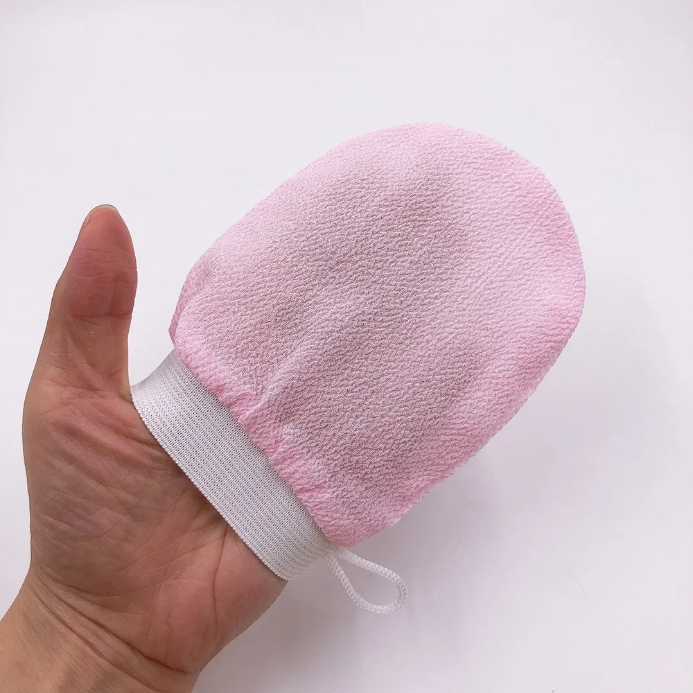 Deep Exfoliating Viscose Face Mitt for Facial Exfoliating Glove & Skin Cleanser