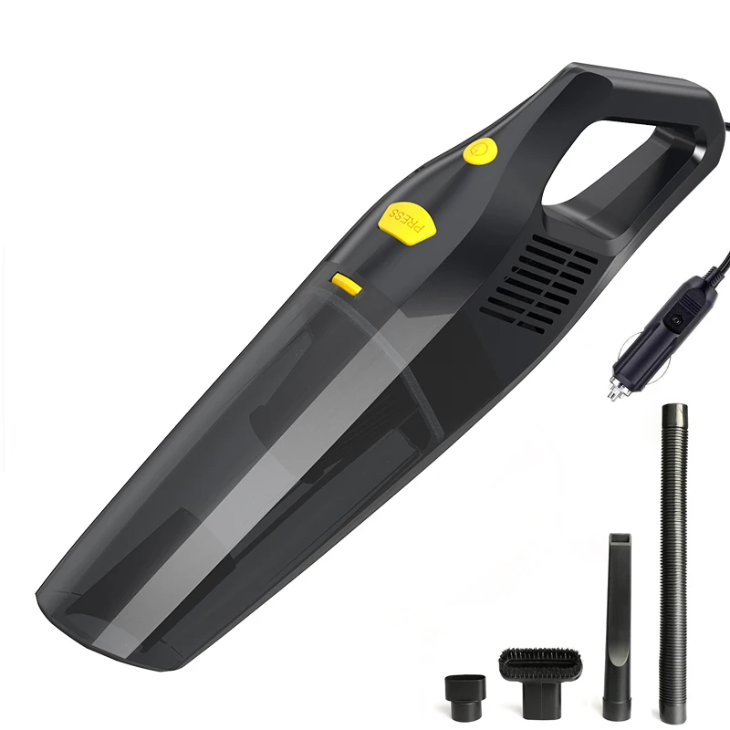 Car Vaccum Cleaner Low Noise Portable Rechargeable Handheld Powerful Suction Auto Vacuum Cleaner For Car