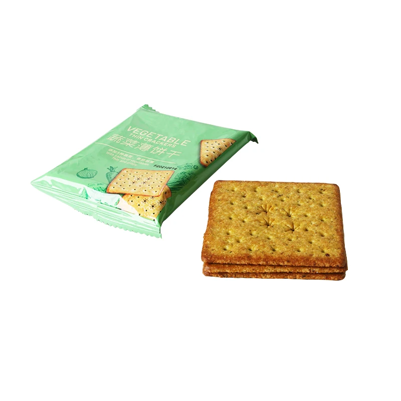 sugar less Chives biscuits cracker savoury thin biscuits