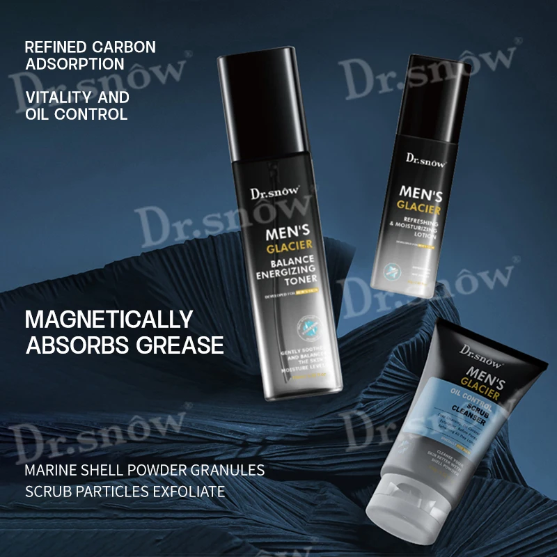 Low Price Men Facial Cleanser Vegan Rich In Vitamins Soft Mild Deep Cleaning Oil Control Smooth Glowing Exfoliating Face Wash