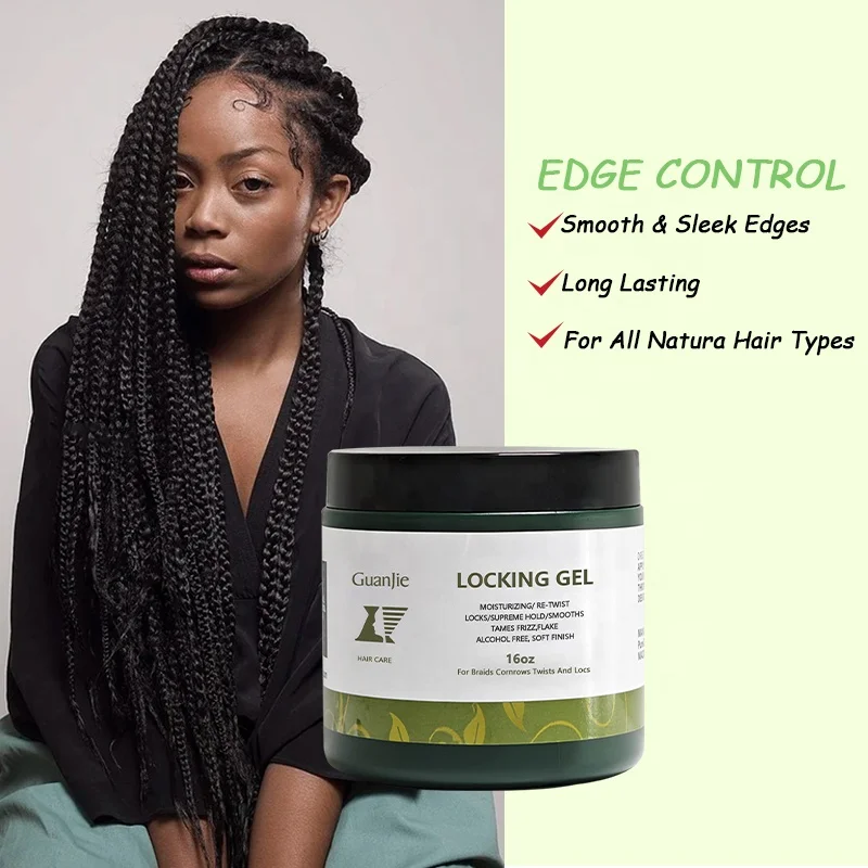 16 oz neat braid private label loc and twist non residue braiding gel extra hold conditioning shining hair gel