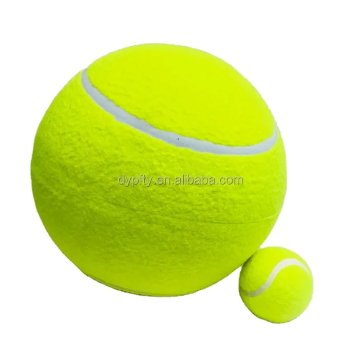 9.5' green big tennis ball