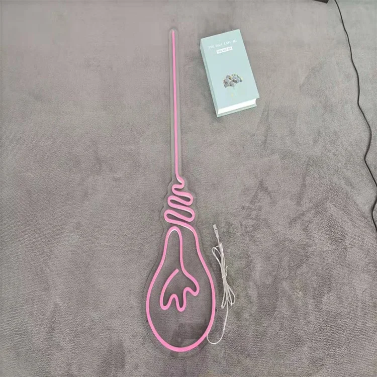 
OUX wholesale 12v electric flex advertising it was all a dream letter acrylic custom neon signs 