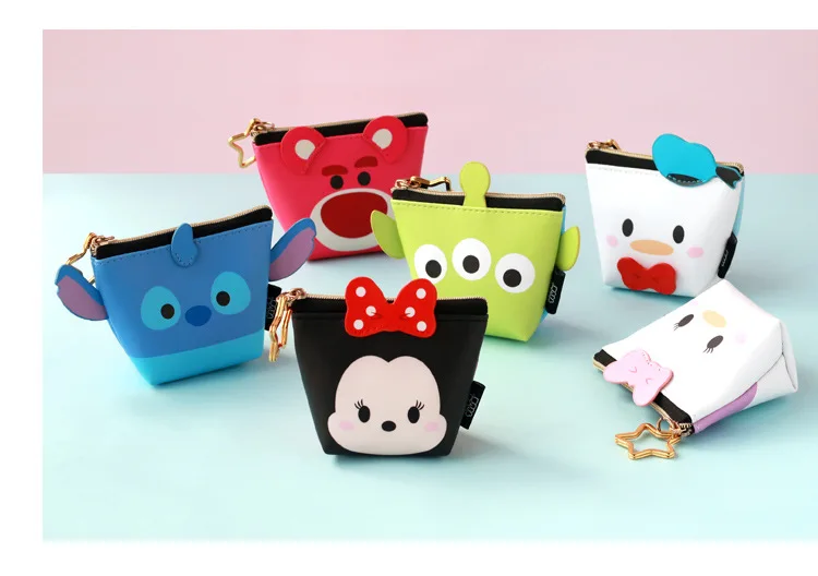Hot Selling Customized Logo Coin Money Pouch Purses Wholesale Pu Mini Wallet