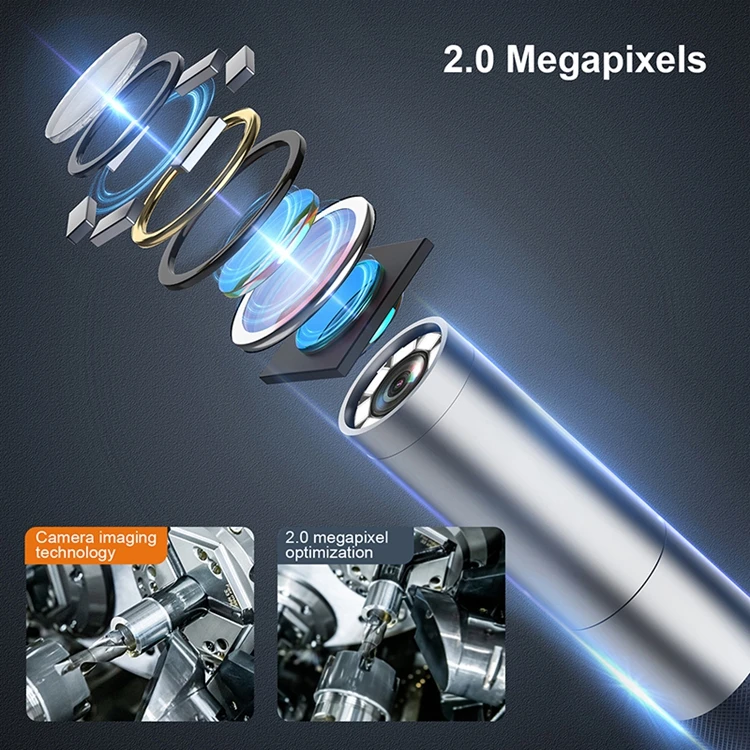 top 10 hot selling product 8mm articulating 360 endoscope inspection camera articulating borescope inspection plumbing camera