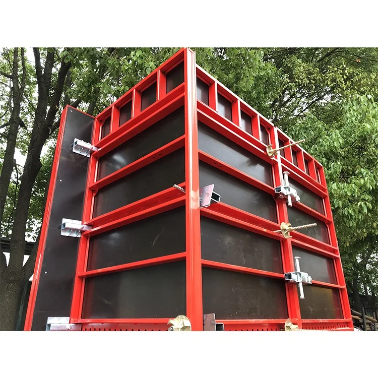 TECON Adjustable Steel Frame Formwork  Column Wall Concrete Mould Various Sizes Technical Support for Sale