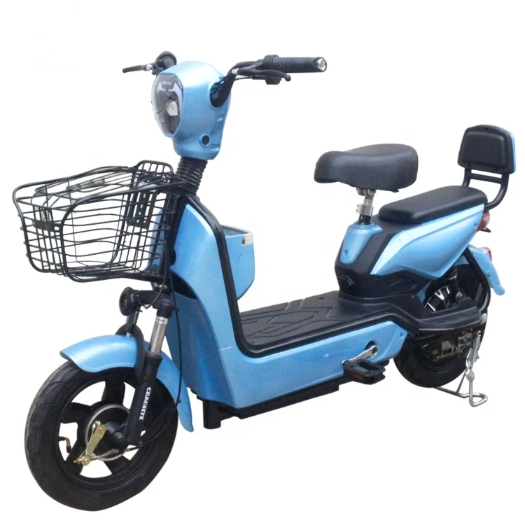 Wholesale City Low Price Best Seller E Bike With Basket Electric 12v Dc New Product Electric Bicycle With Back Seat