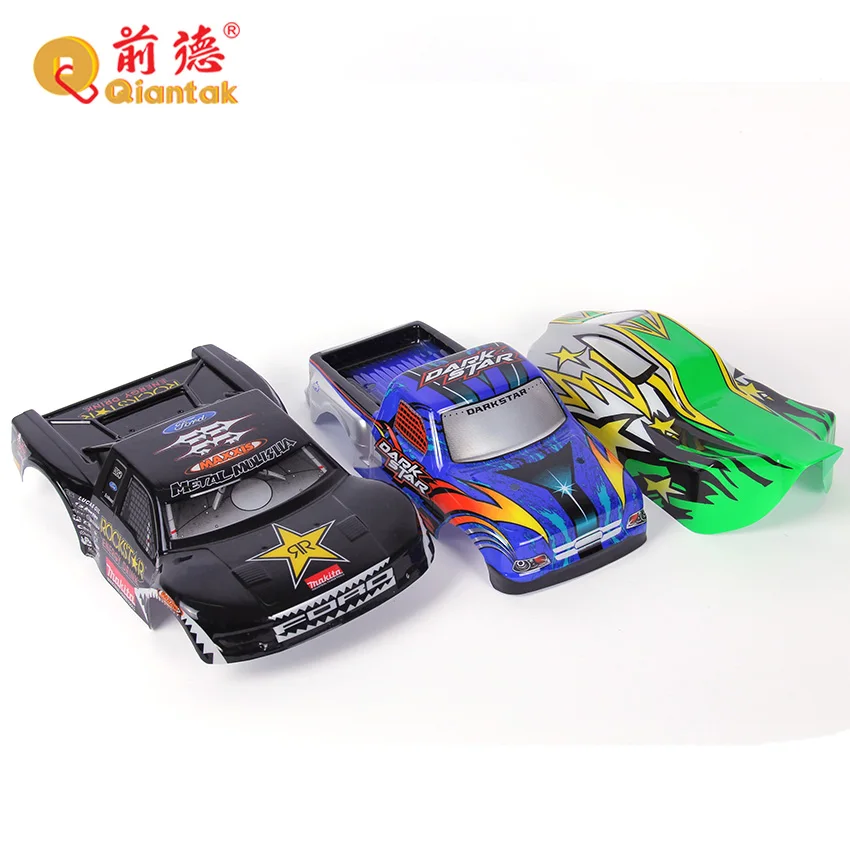 Крутой дизайн Акриловый Электронный пульт дистанционного управления игрушечный автомобиль пластиковый корпус