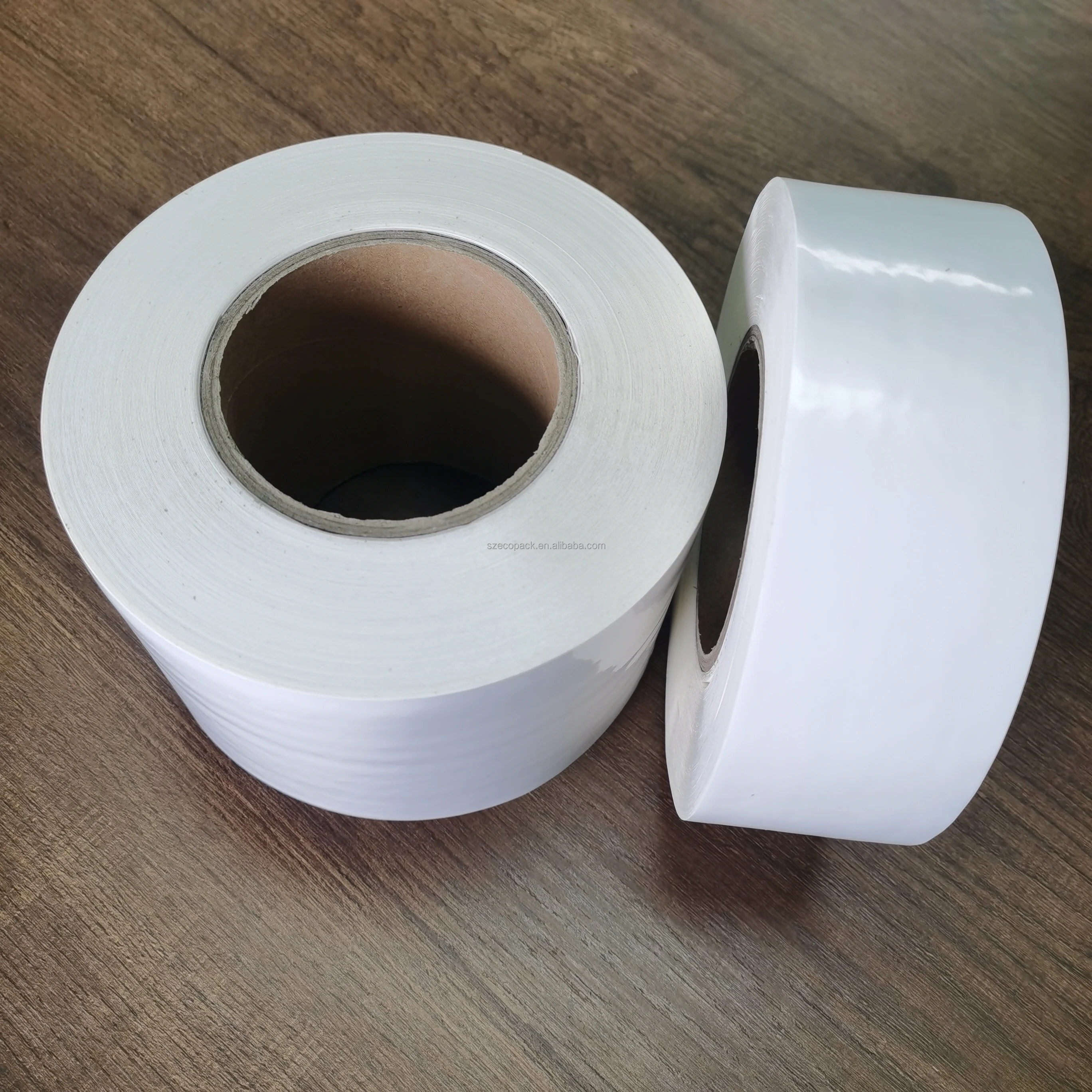 heavy duty film use white opaque heat shrink tape