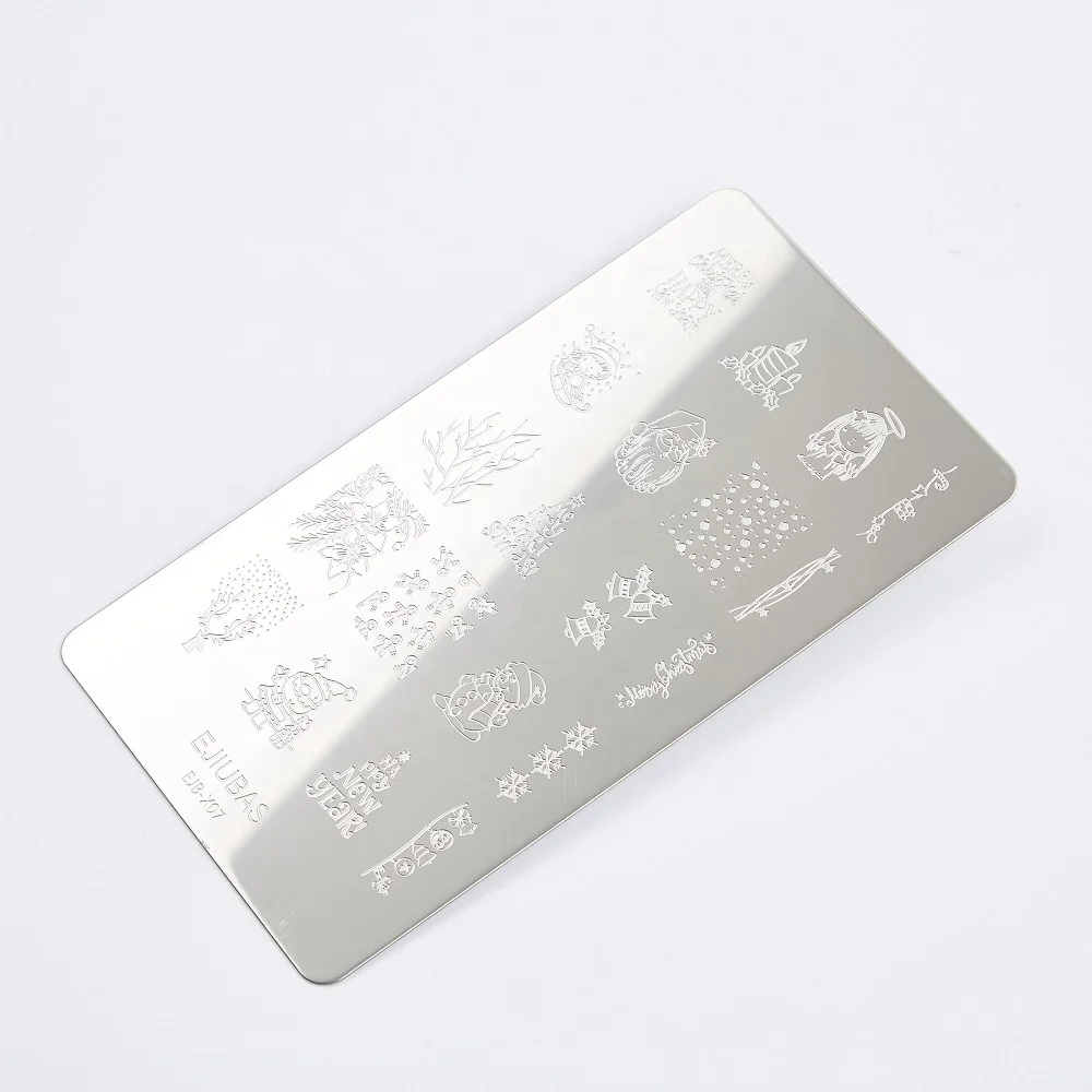 Customized 3D Nail Art DIY Decoration Stamping Plate