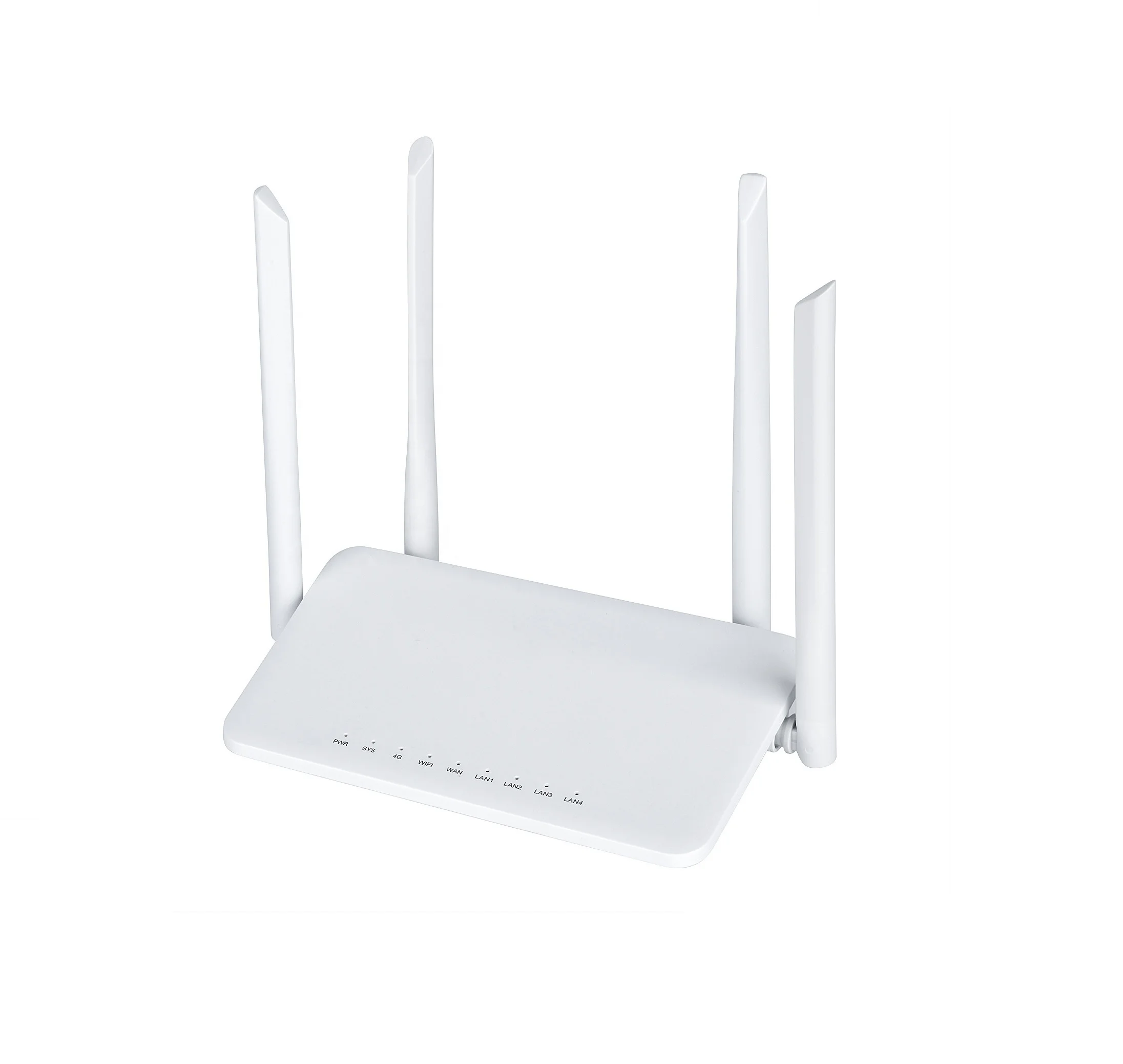 4G Wireless CPE Router 300Mbps With Nano SIM slot Support 32 Users For Car and Home