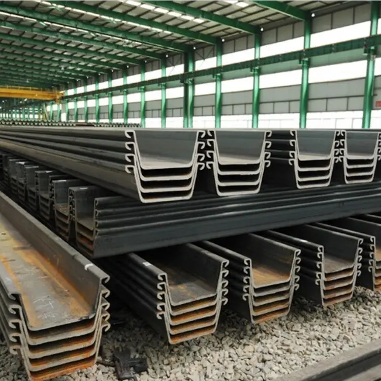 Manufacture Of Different Size Good Price Standard Length Larssen Steel Sheet Pile Korea