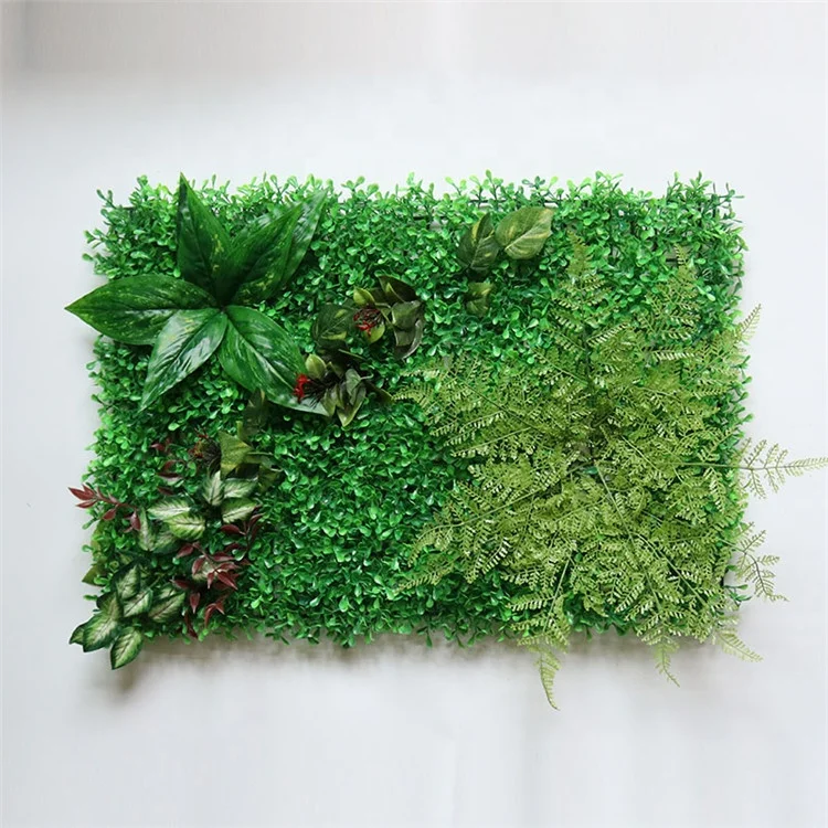 K-0277 Custom Artificial Green Grass Decorative Home Garden Plant Wall Artificial Grass Wall