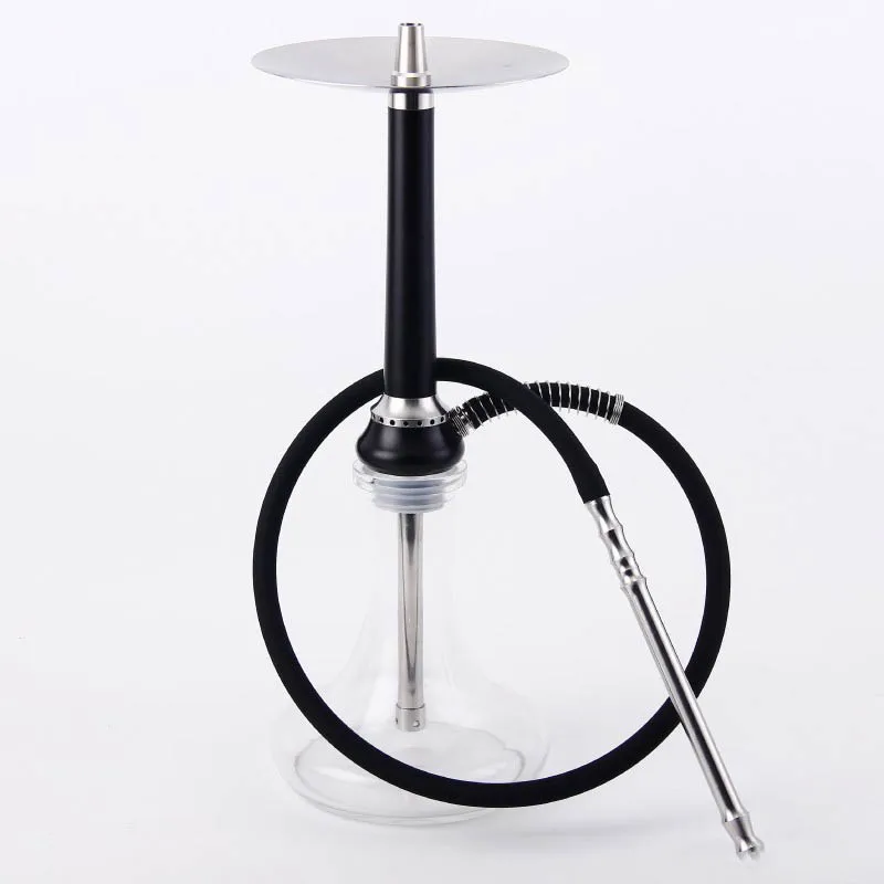 Customize New Design Smoke High Quality Silver Vapor Narguile Shisha Stainless Steel Hookah