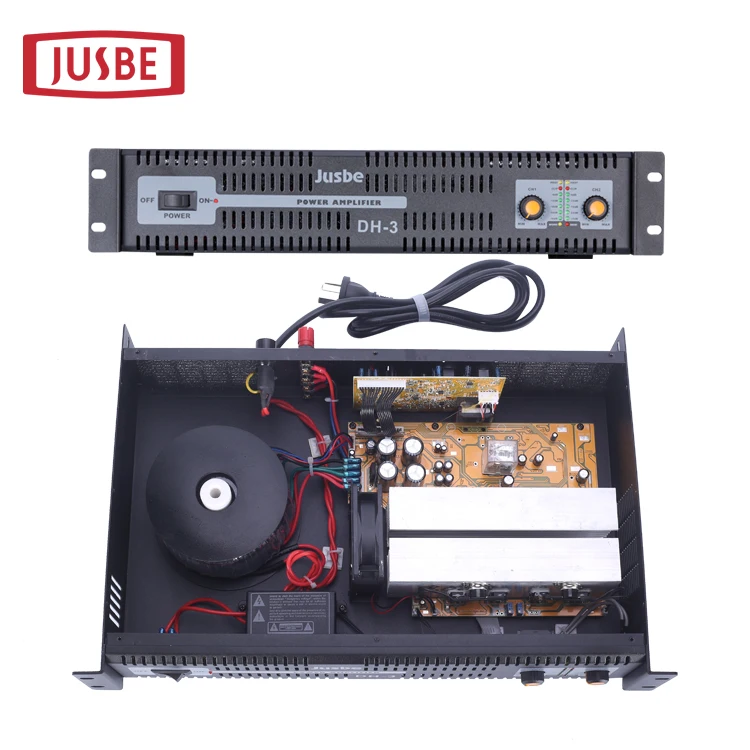 Jusbe professional audio sound system DH-3 stereo ahuja amplifier