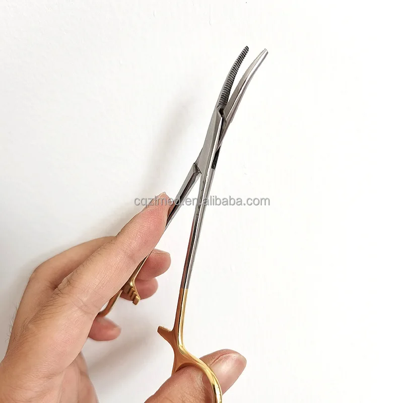 Precision Locking Surgical Clamp Ideal Mosquito Hemostatic Forceps For Medical Dental and Veterinary Use