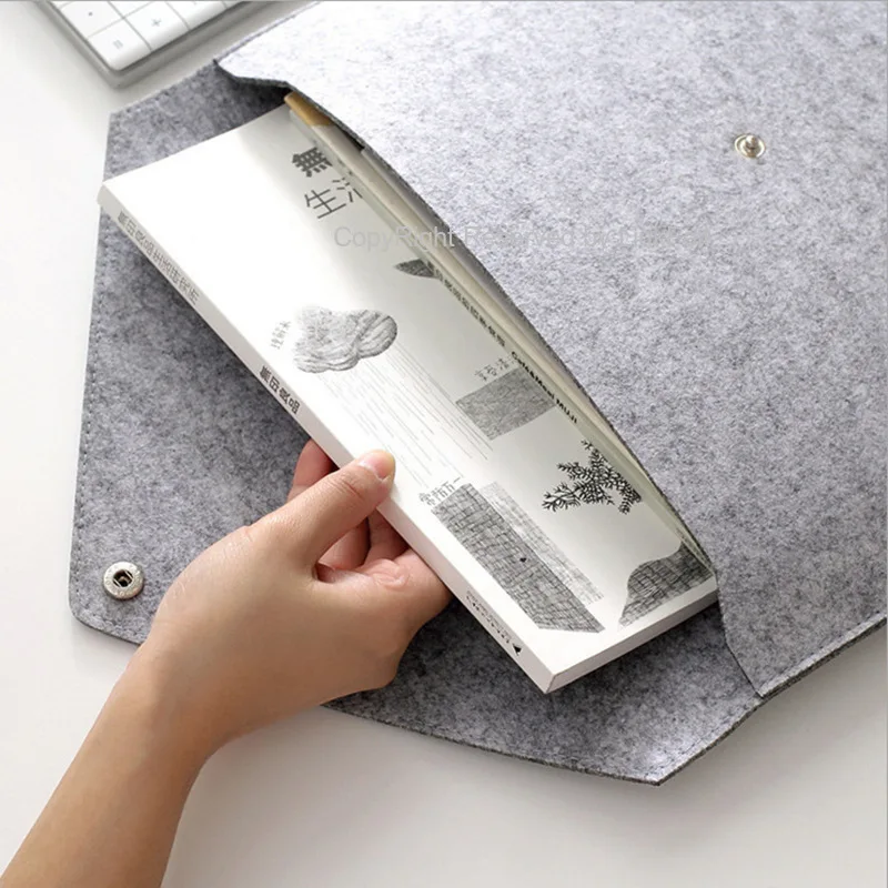 Office Supply Customized Laptop Sleeve Felt A4 File Folder /Document