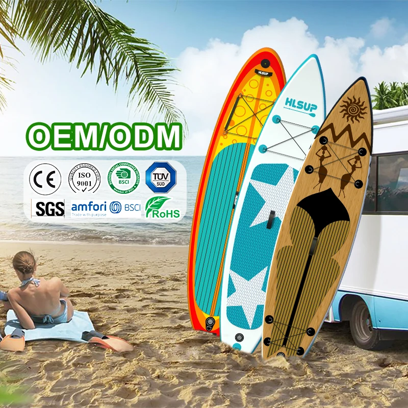 BOARD Customized Stand Up Surfing Sup Surfboard Sap Inflatable Paddle Board Fin Paddleboard For Sale