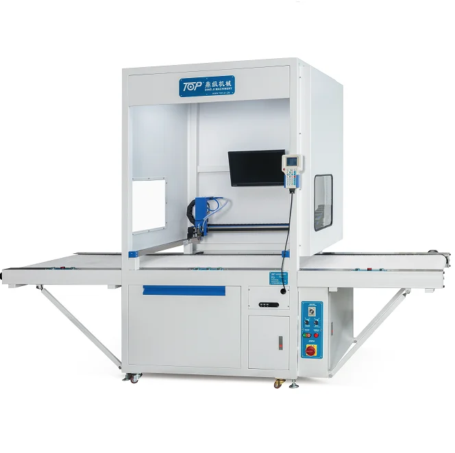 
visual positional cnc auto gluing machine 