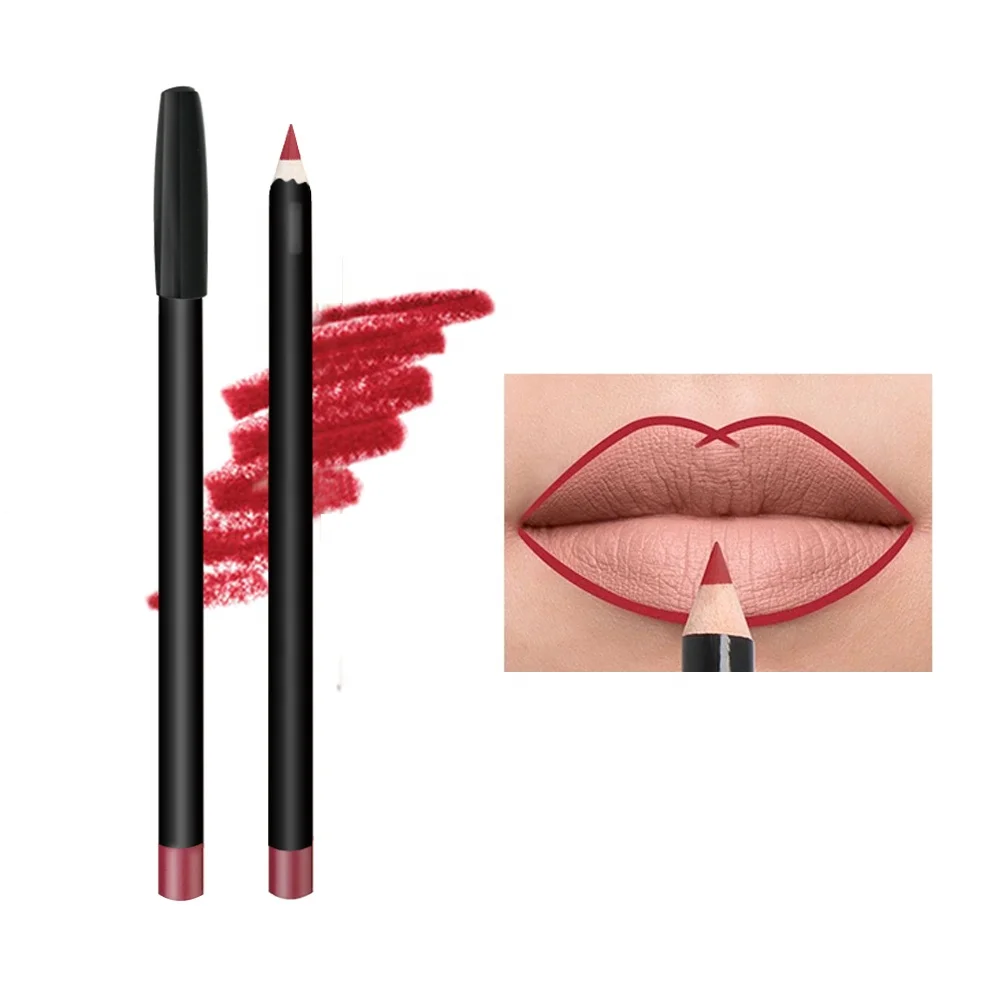 Hot Selling Lip Liner Lipstick Waterproof Matte Lipliner Pencil Private Label