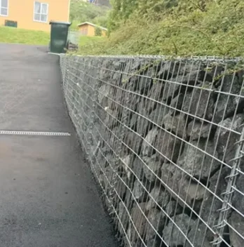 Easy Installation Galvanized Galfan Welded Gabion Box Retaining Wall with Quick Punching Service