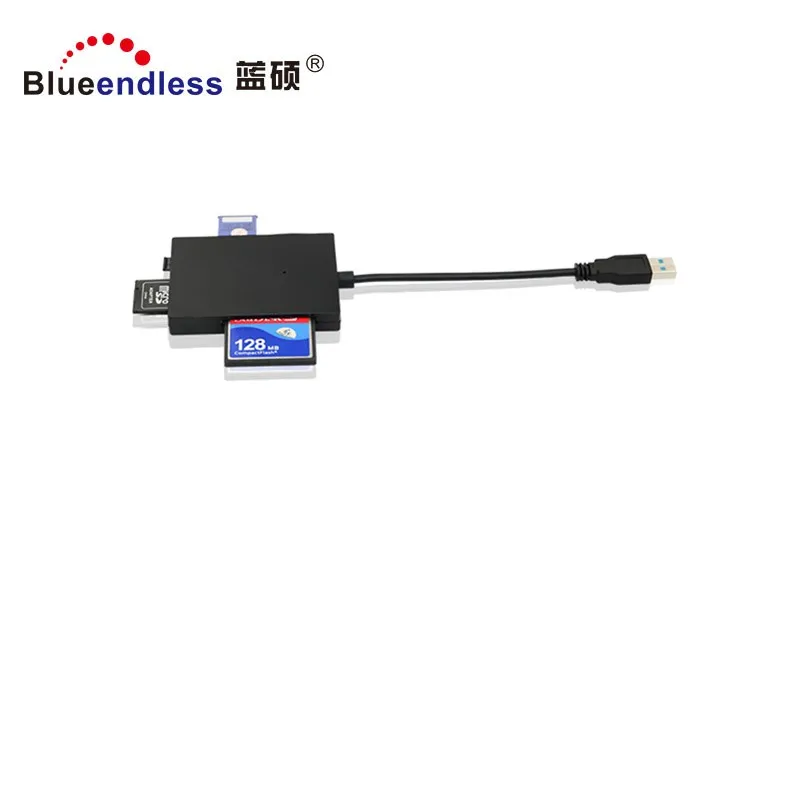  Оптовая продажа с фабрики Blueendless BS-C5U3A multi usb зарядное устройство чтения карт памяти высокоскоростной USB 2 0 3 Multi смарт-карт считыватель штрих-кода 5 слотов