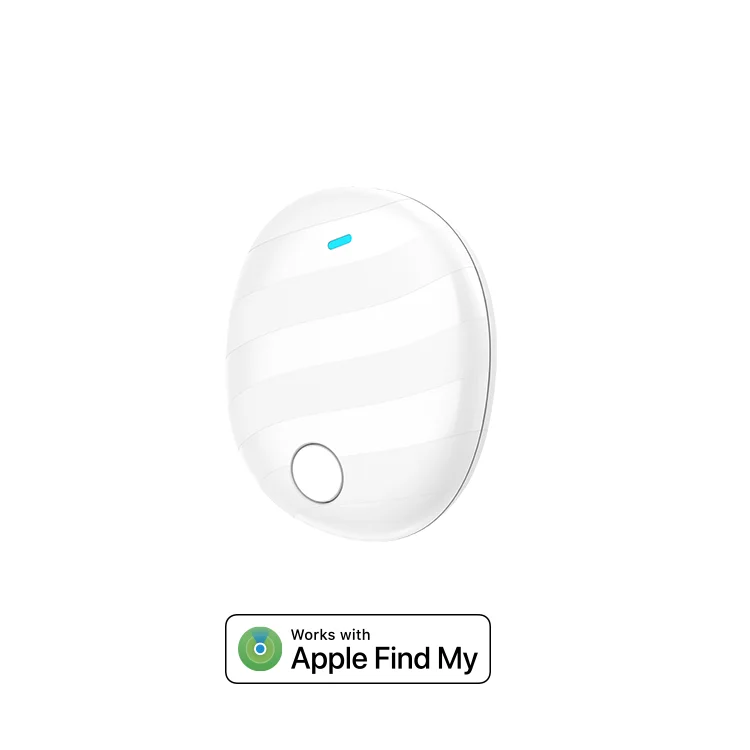 Custom Small Mfi Certified Smart Pet Tag Find My Bluetooth Tracker Keychain Wireless Key Finder