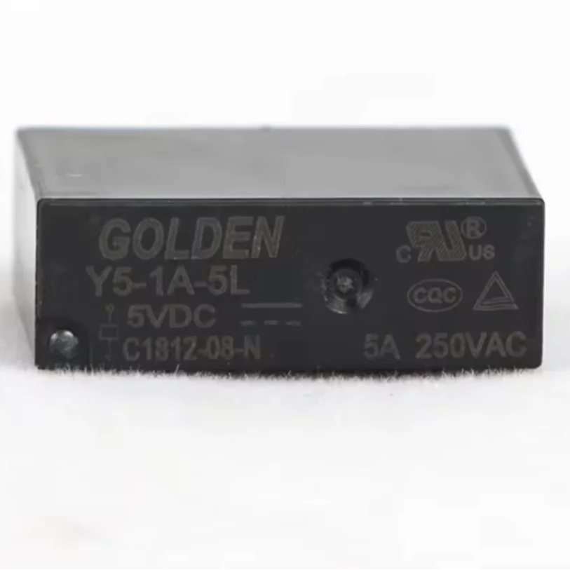 Золотые Y5-1A-5L Mpr-S-112-A 4Pin нормально Open12 вольт Dc реле 5A 250Vac миниатюрное 12 V