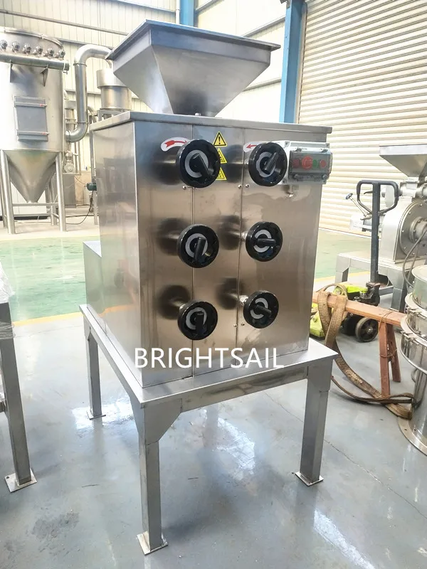 
Stainless steel mustard seeds sesame almond nut black pepper roller grinder mill for sale 