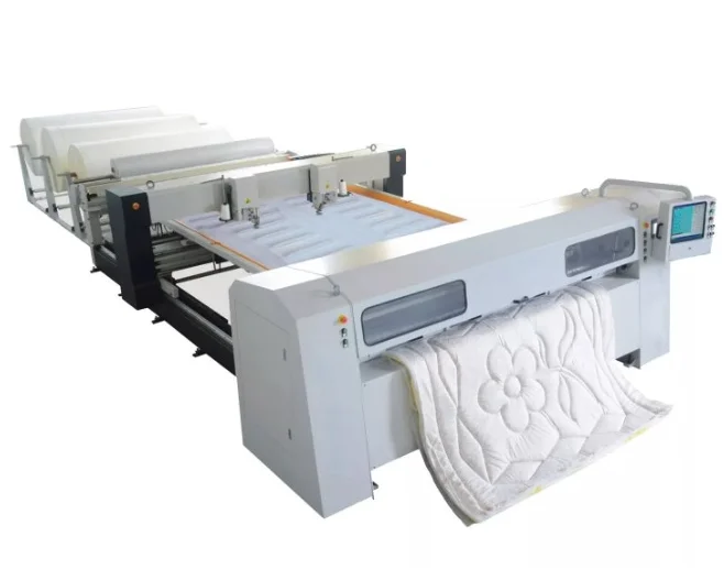 XN-6A  hot sale high quality  continuous quilting/cutting machine for home textile mattresses  quilts