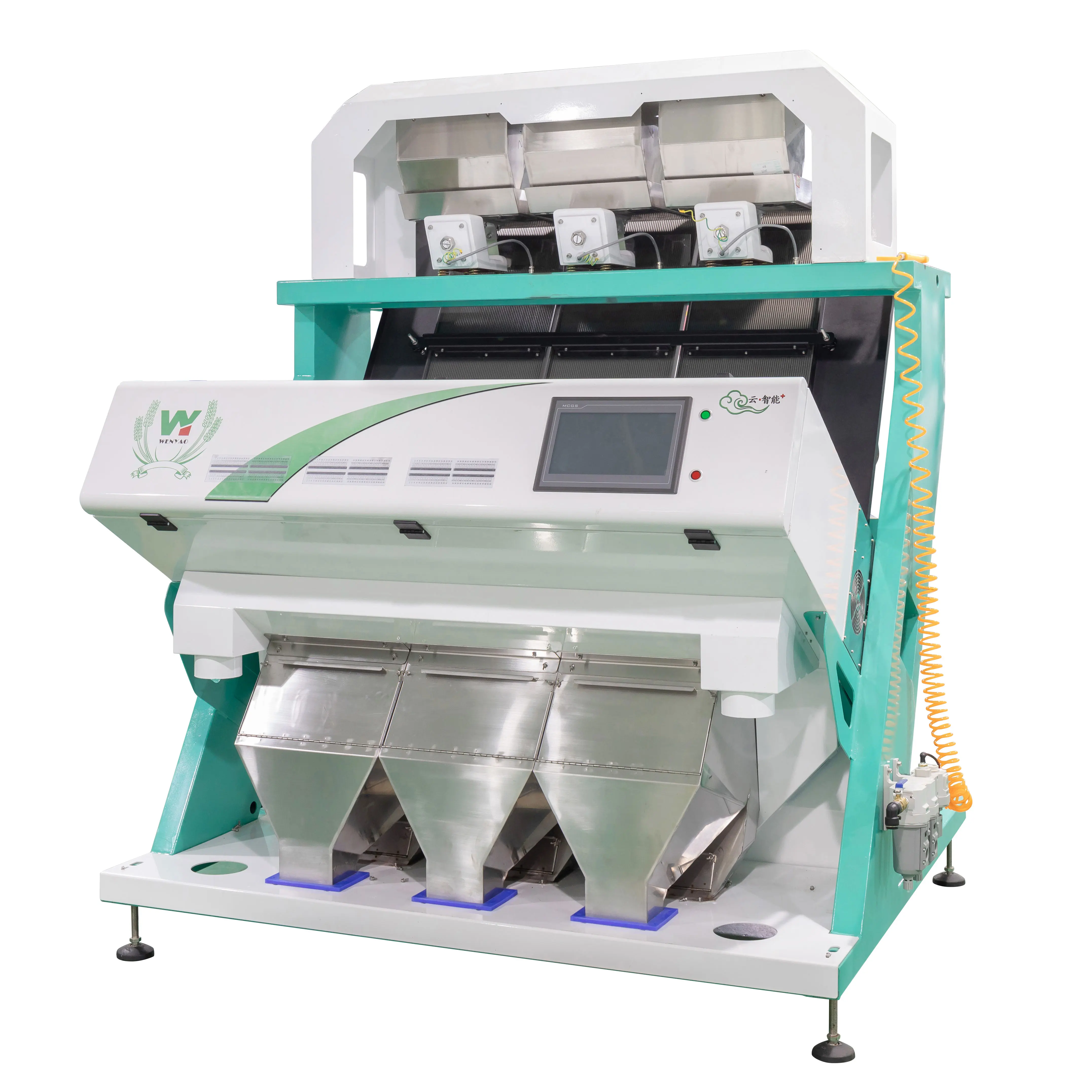 Color Multifunction rice/grain/plastic/coffee bean color sorter/Longbow multifunction mini color sorting machine (1600511803783)