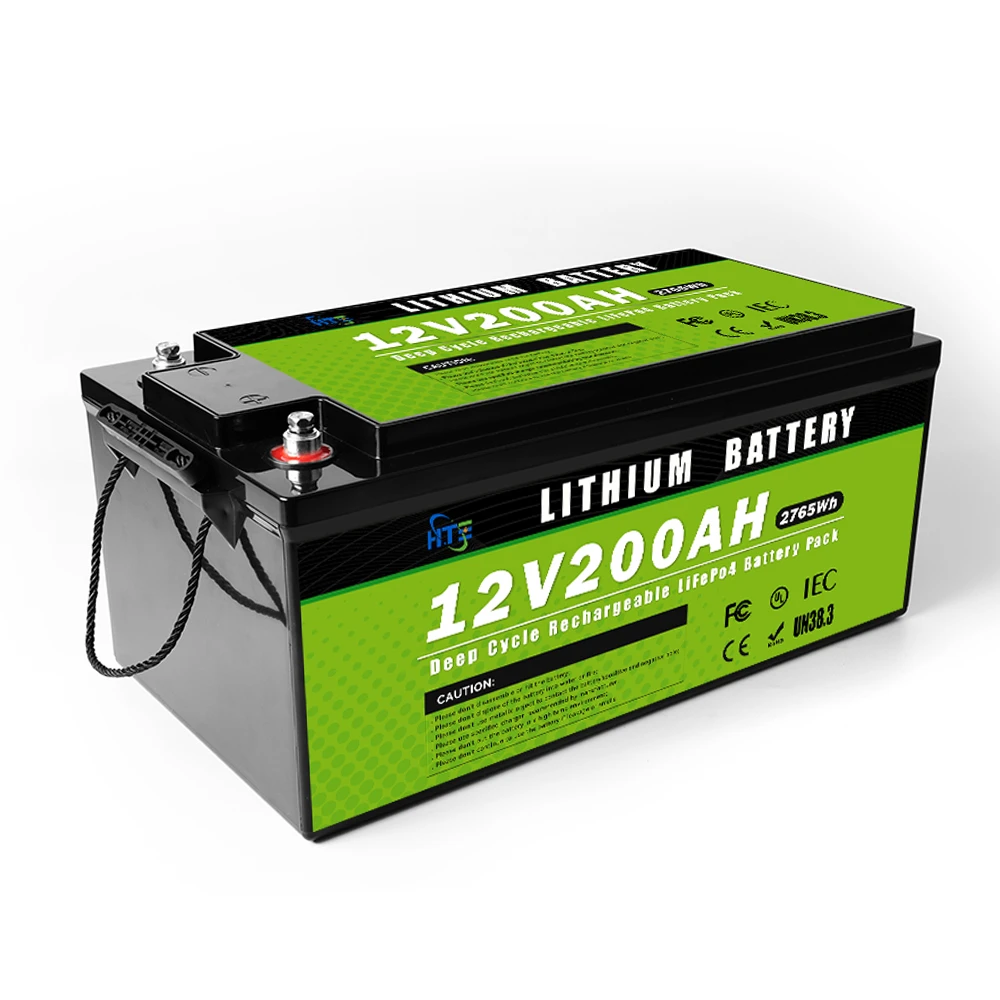 Deep Cycles Lifepo4 Lithium Battery 12v 24v 50ah 100ah 200ah 400ah Lead Acid Replacement Solar Home Energy Storage Battery