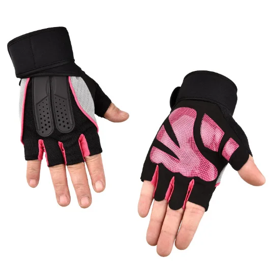 
Ready To Ship Windproof Breathable Cycling Gloves Half Finger For Men And Women 