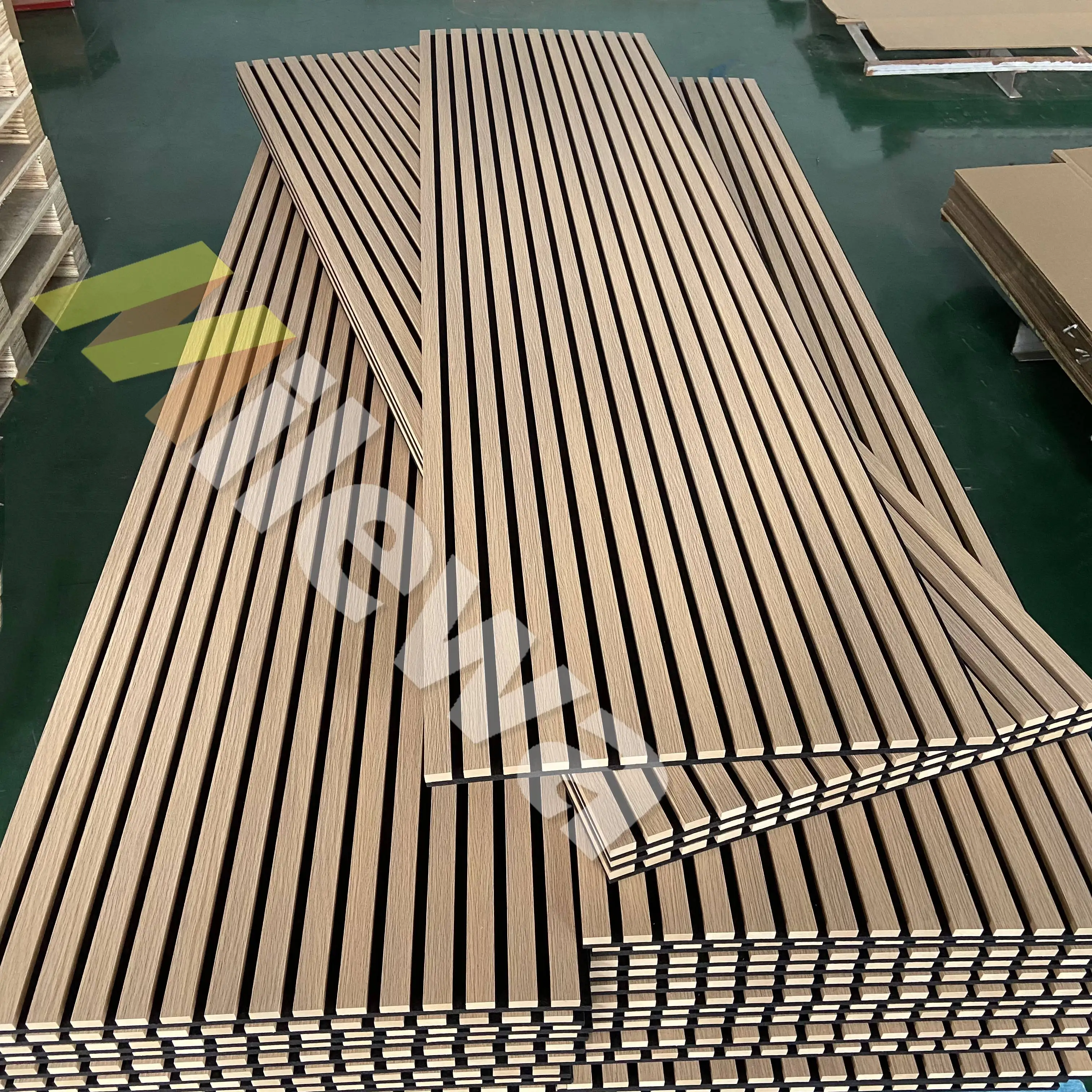 Wooden Acoustic Wall Panels Factory Price Decorative Sound Absorbing Wooden Salt Acoustic Panel Soundproof Wall Panels MDF