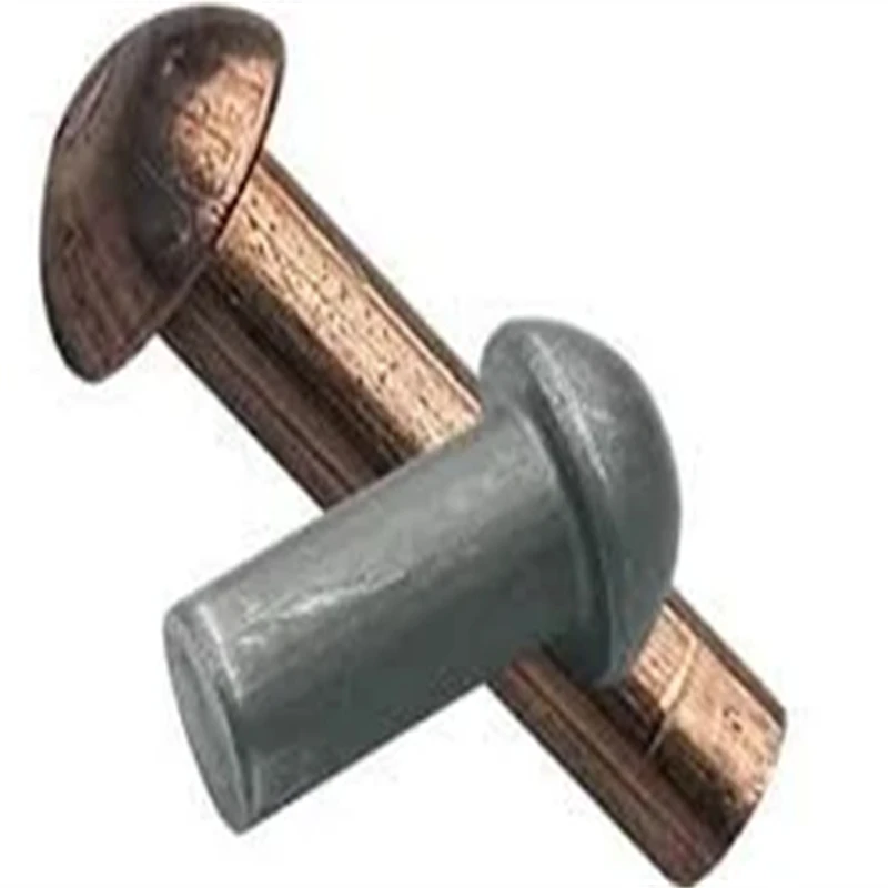 Sus Round Head Solid Rivets Flat Head Semi-tubular Rivets