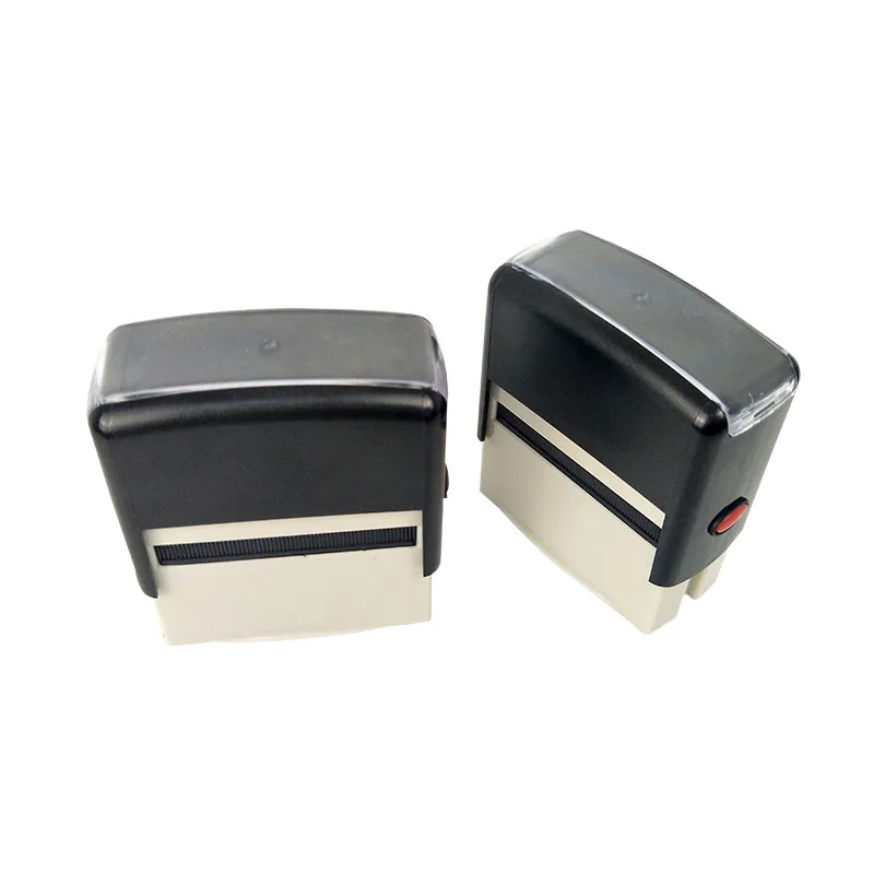 Rectangle Election Office Use Self Inking Plastic Ink Stamp For Voting